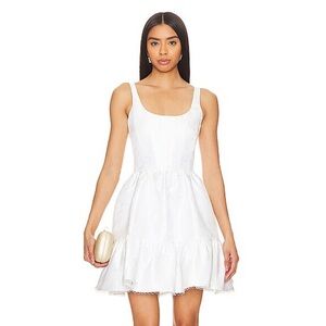 V.Chapman Betina Dress in Windsor White